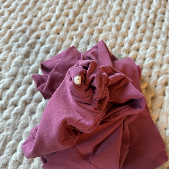 Lululemon align leggings size 8 - super pretty rose color - Picture 3 of 3